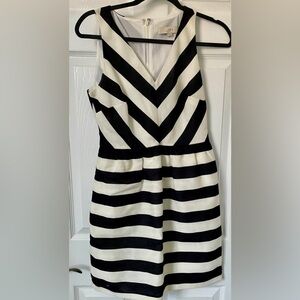 V-neck Striped Loft Dress